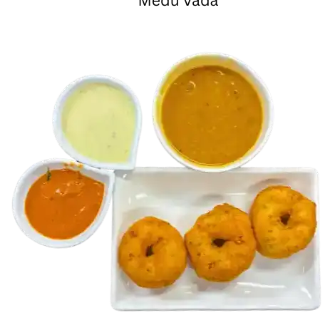 Medu Vada at Athidi Indian
